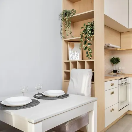 Sunlit Wola Apartment